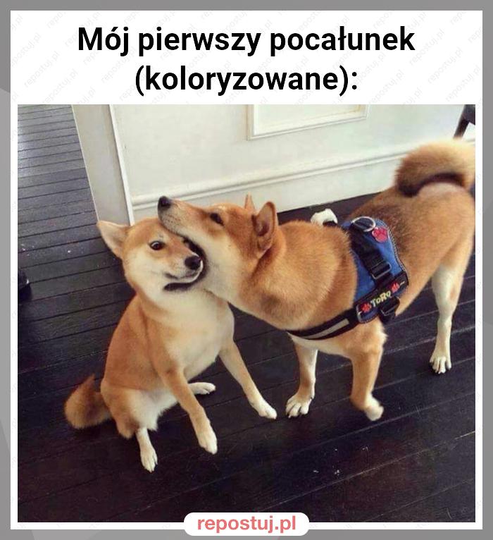 Mój pierwszy pocałunek (koloryzowane):