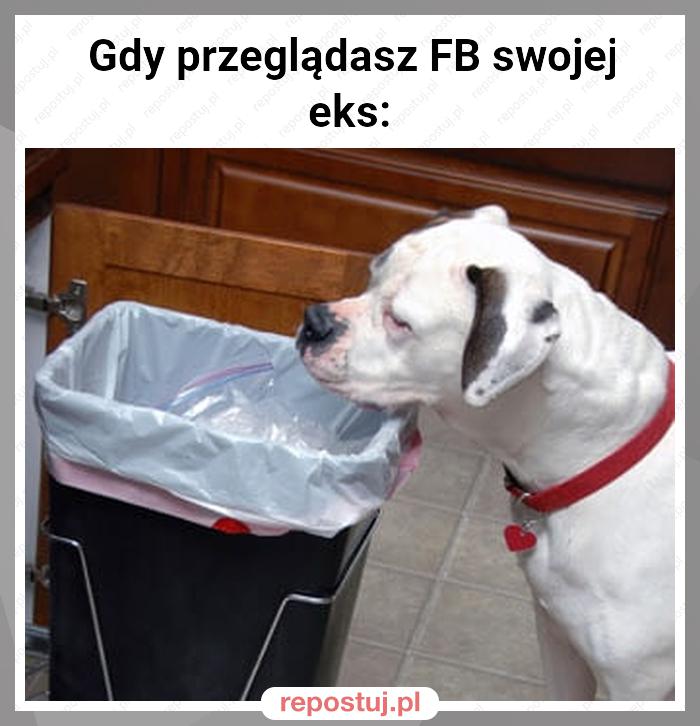 Gdy przeglądasz FB swojej eks: