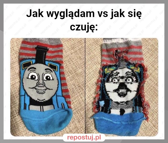 Jak wyglądam vs jak się czuję: