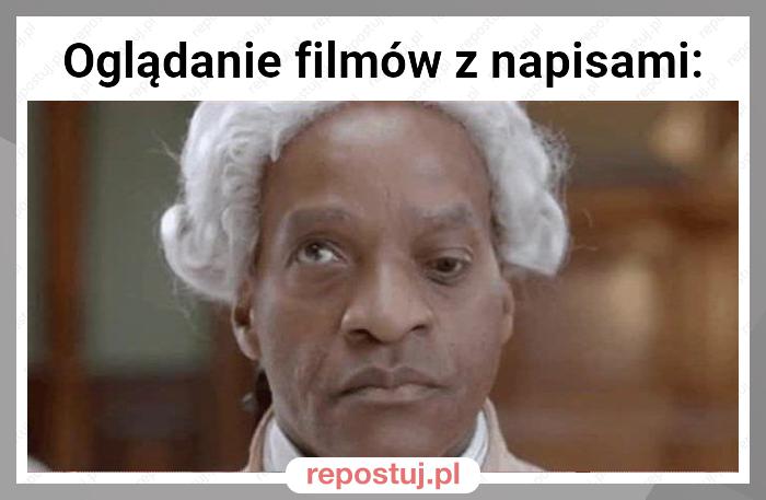 Oglądanie filmów z napisami: