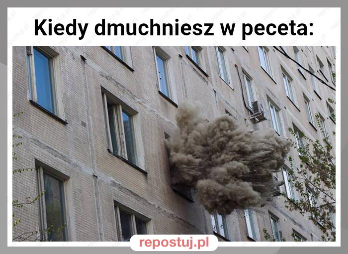 Kiedy dmuchniesz w peceta: