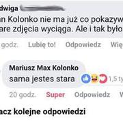 Kolonko się nie pier**li