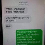 Dzień dobry, proszę o rezerwację!