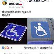 Naklejki dla kierowców BMW xD