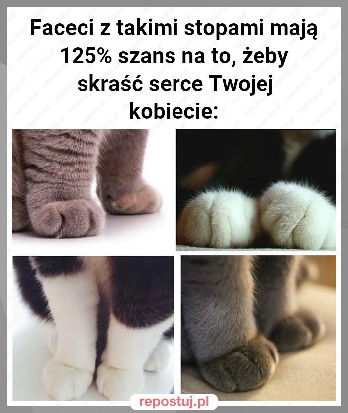 Faceci z takimi stopami mają 125% szans na to, żeby skraść serce Twojej kobiecie: