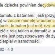 Batonik jest mój czy automatu?