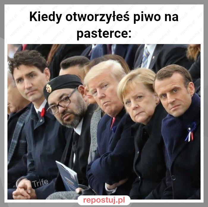 Kiedy otworzyłeś piwo na pasterce: