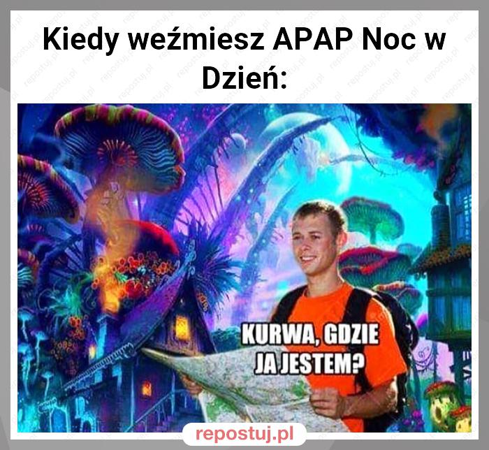 Kiedy weźmiesz APAP Noc w Dzień: