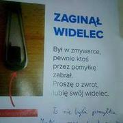 Zaginiony widelec