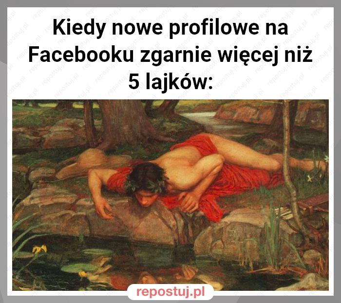 Kiedy nowe profilowe na Facebooku zgarnie więcej niż 5 lajków: