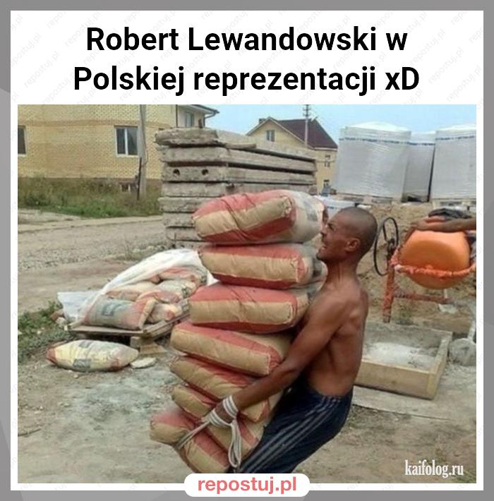 Robert Lewandowski w Polskiej reprezentacji xD