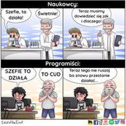 Naukowcy vs Programiści xDD