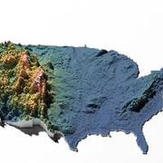 Topografia USA