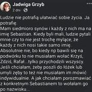 Dziecko o imieniu Sebastian